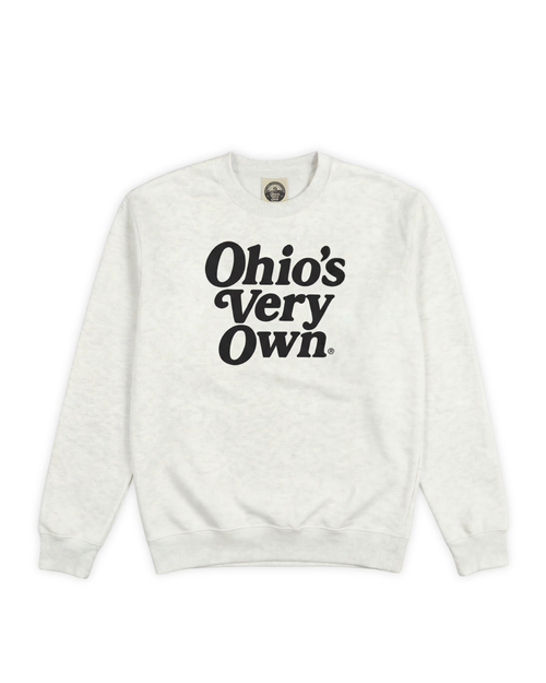 THE SIGNATURE CREWNECK Charcoal Heather / Oatmeal Heather